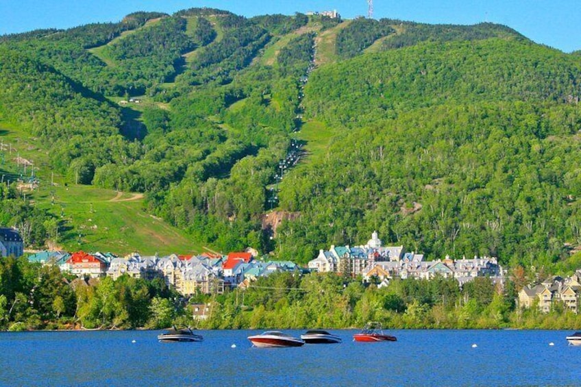 Scenic view of majestic Mont Tremblant