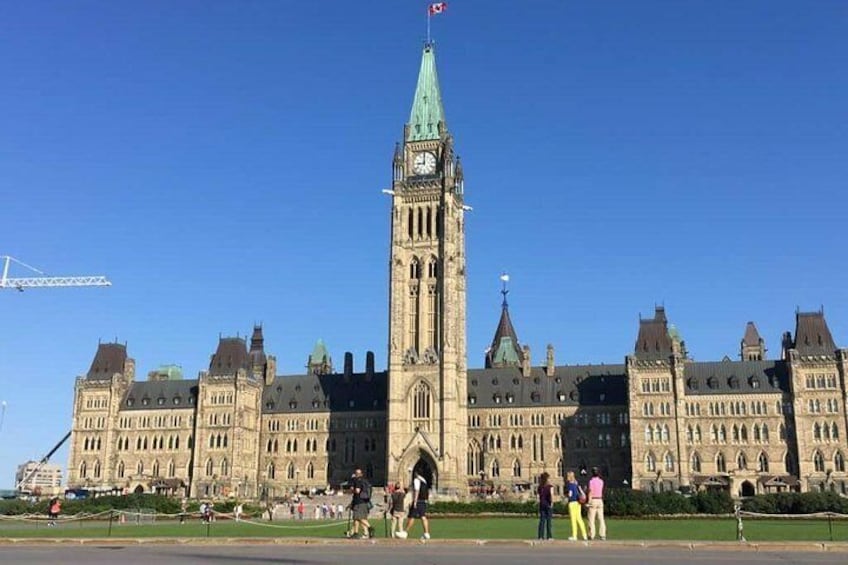 The Canadian parliament, Ottawa.