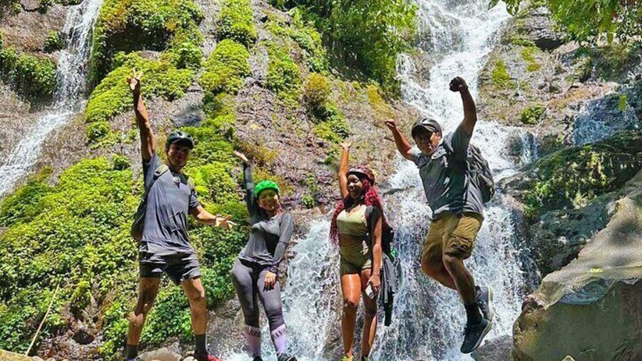 Seven Waterfalls Hike Adventure Juayua + Relax at Hot Springs