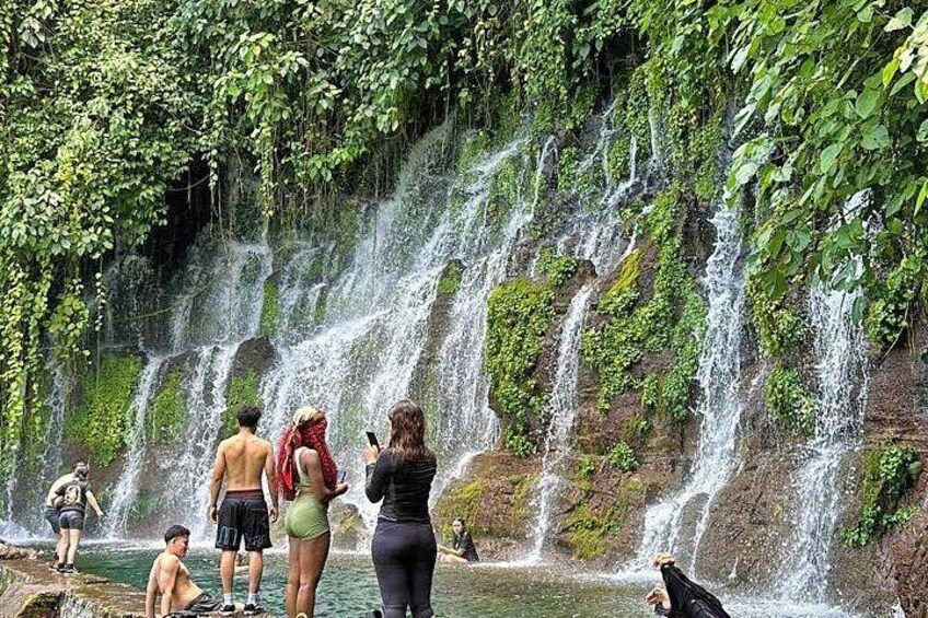 Seven Waterfalls Hike Adventure Juayua + Relax at Hot Springs