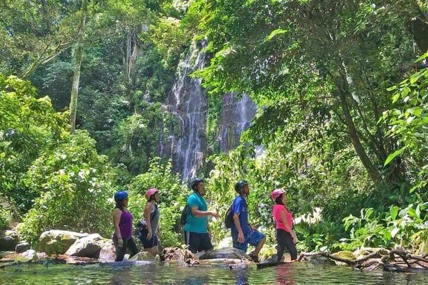 Seven Waterfalls Hike Adventure Juayua + Relax at Hot Springs