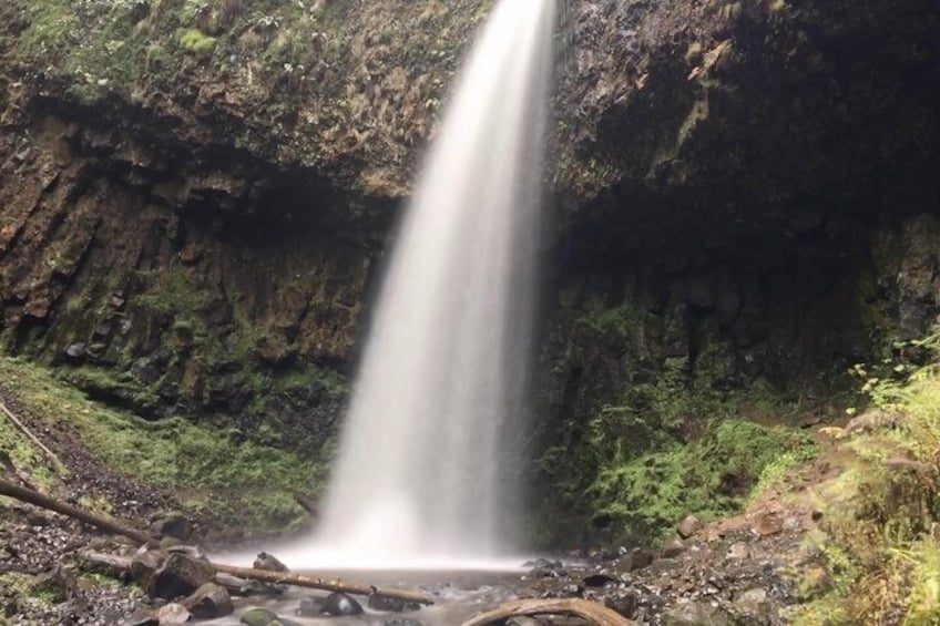 Upper Latourell Falls is a magical place