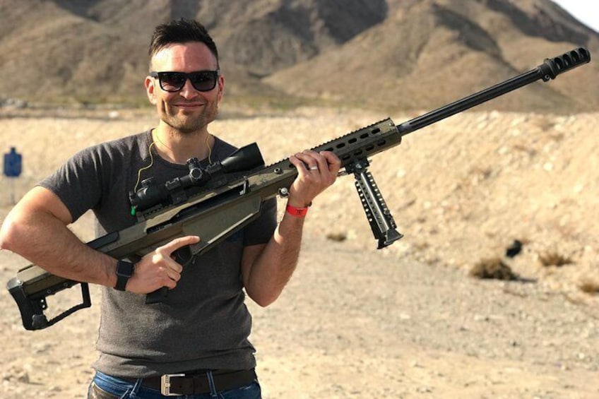 4 Gun Desert Shooting Adventure with Lunch