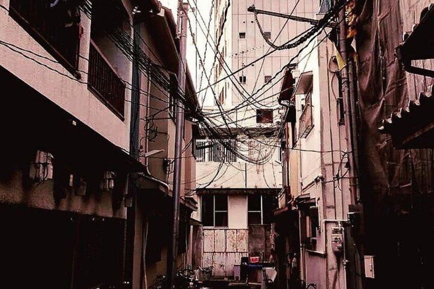 A network or twisted cables.....unimaginable in Osaka.