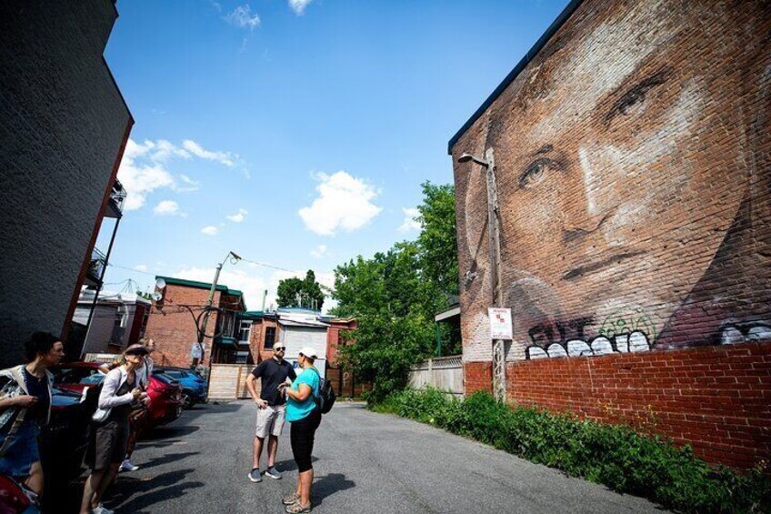 The Original Montreal Mural Arts Tour by Spade & Palacio