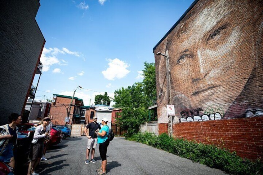 The Original Montreal Mural Arts Tour by Spade & Palacio