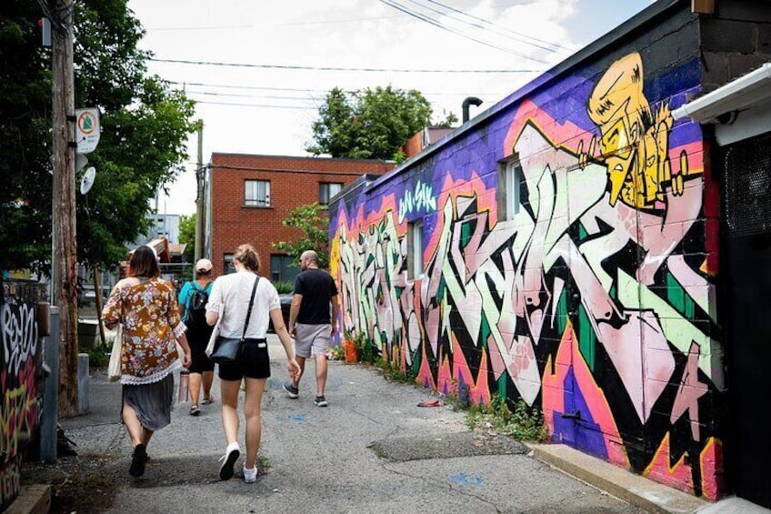 The Original Montreal Mural Arts Tour by Spade & Palacio