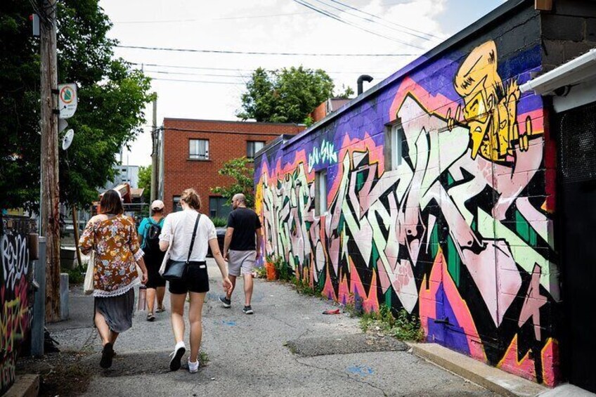 The Original Montreal Mural Arts Tour by Spade & Palacio