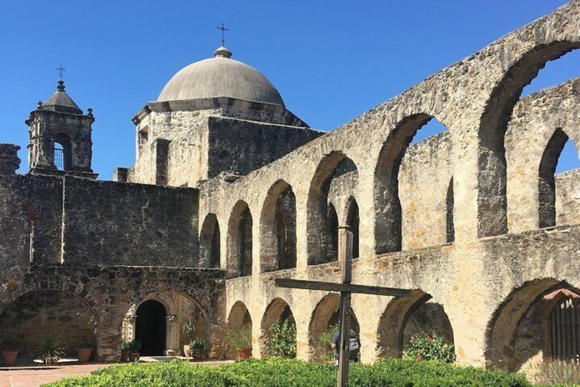 VIewing the backside of Mission San Jose