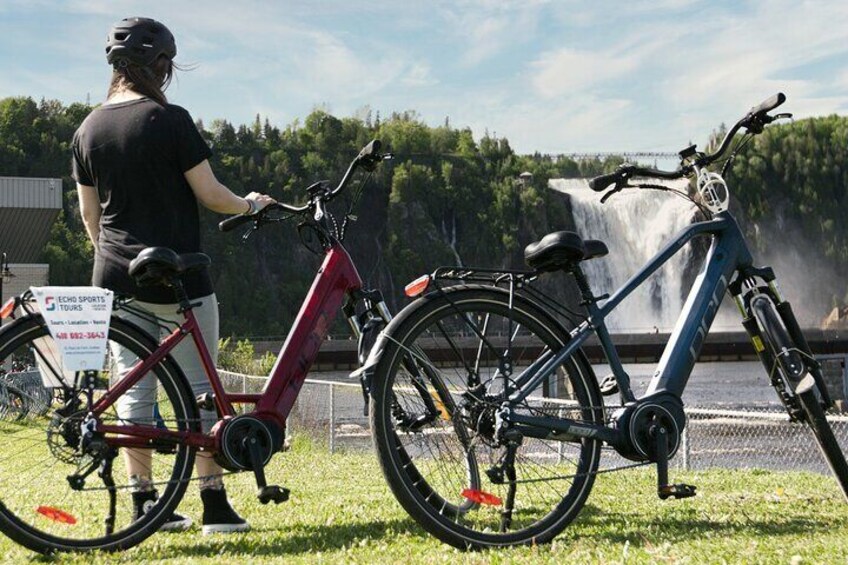 Quebec City : Bike Excursion to Montmorency Falls