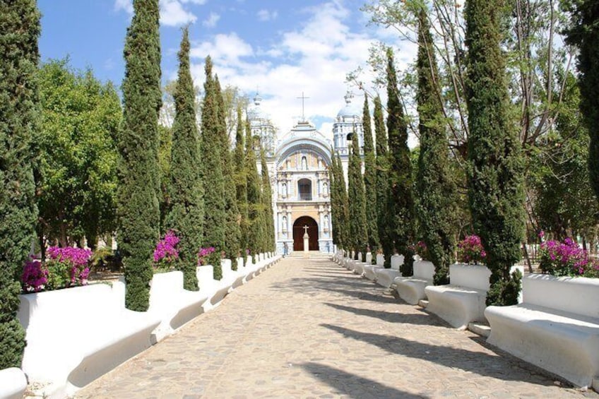 Iglesia de Santo Domingo en Ocotlán de Morelos 