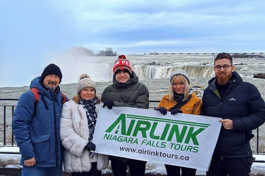 Visit the Top of Niagara falls, see the waters falling in front of you.