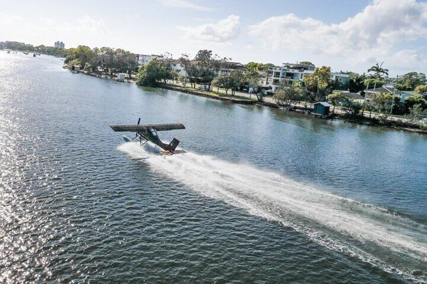 Return for a smooth landing on the Maroochy River.