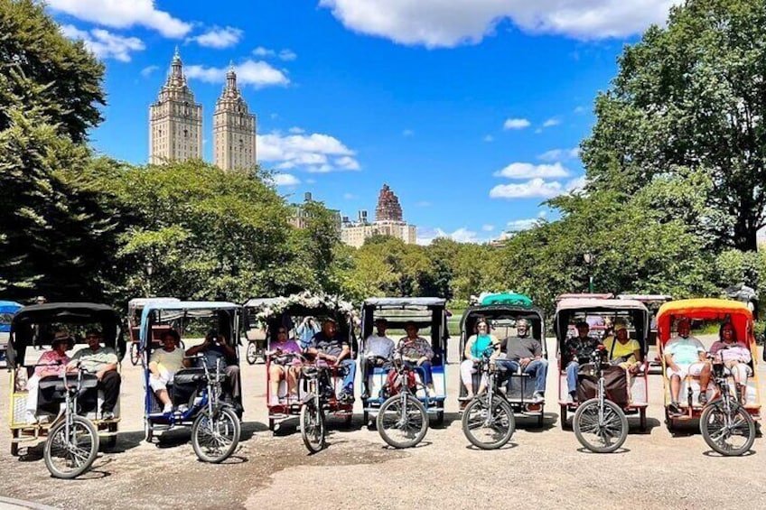 Central Park Pedicab Guided Tour