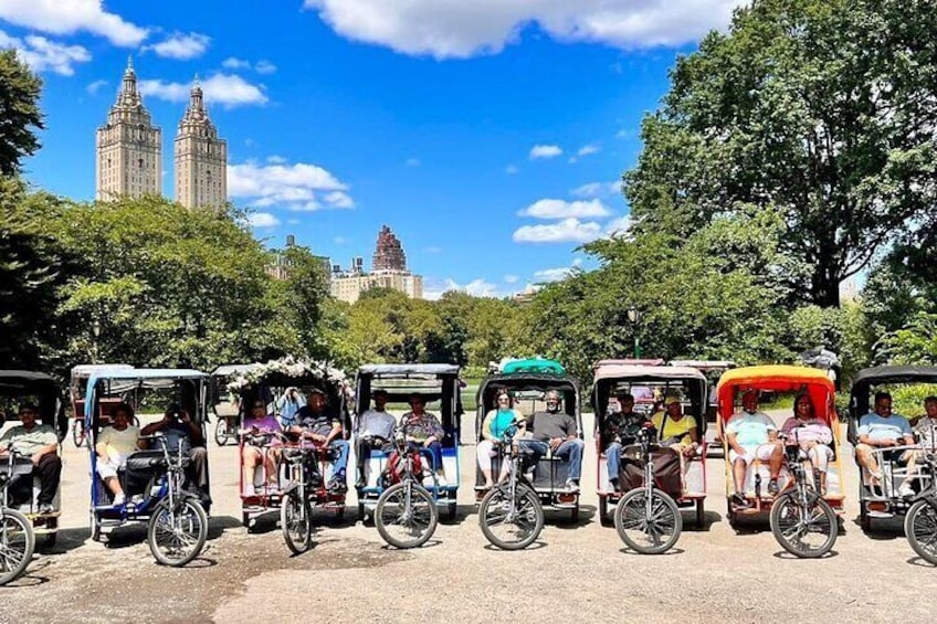 NYC Central Park Private Pedicab Tour