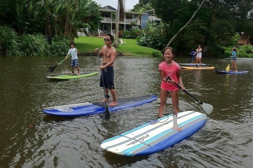 Travel up the Anahulu River, Haleiwa's "backyard" 