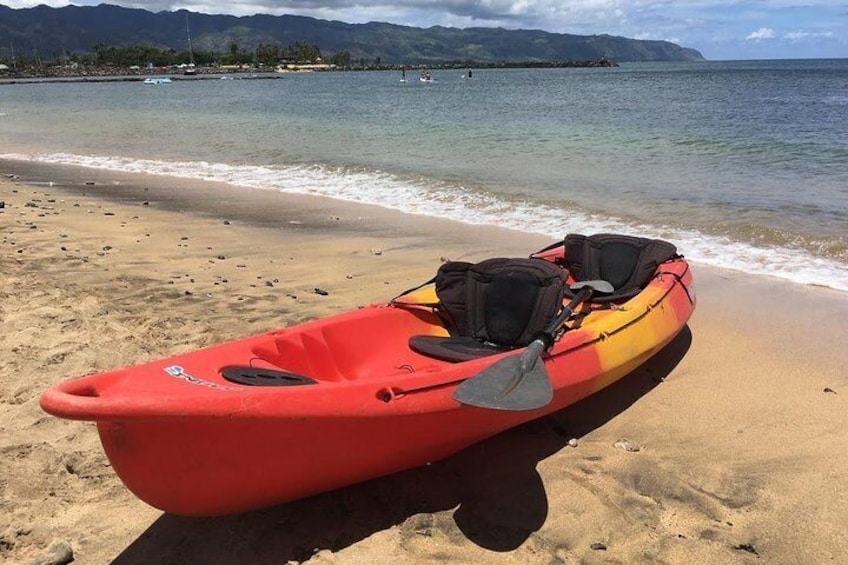 2-hour tandem kayak rental