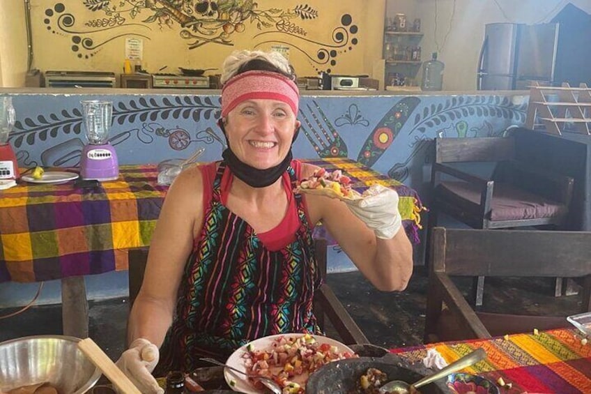 Small group Mexican cooking classes+ All inclusive by catrina resort