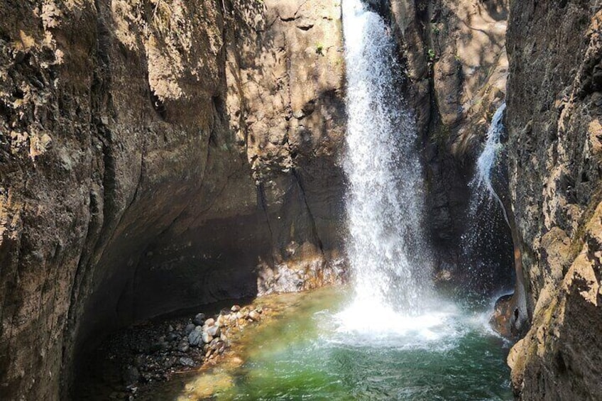 Explore Tamanique Waterfalls Complex + Surf City El Tunco Beach 