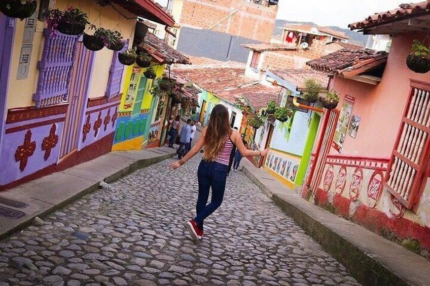 Guatape streets