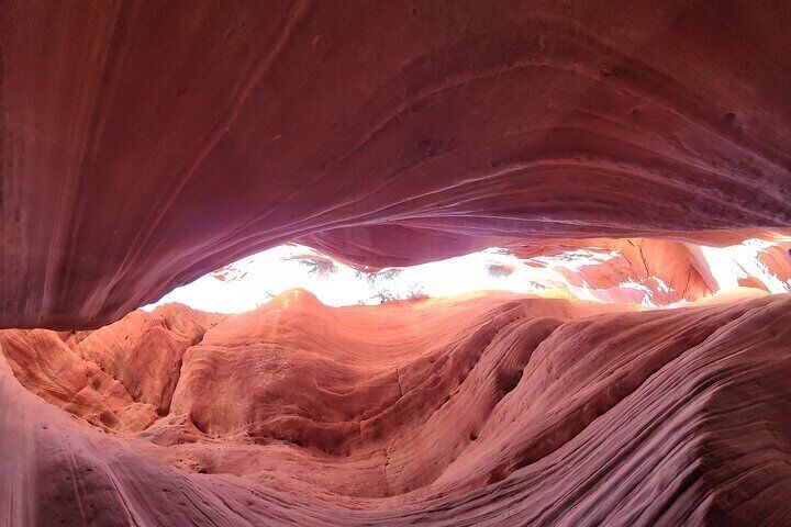 peek a boo canyon in january