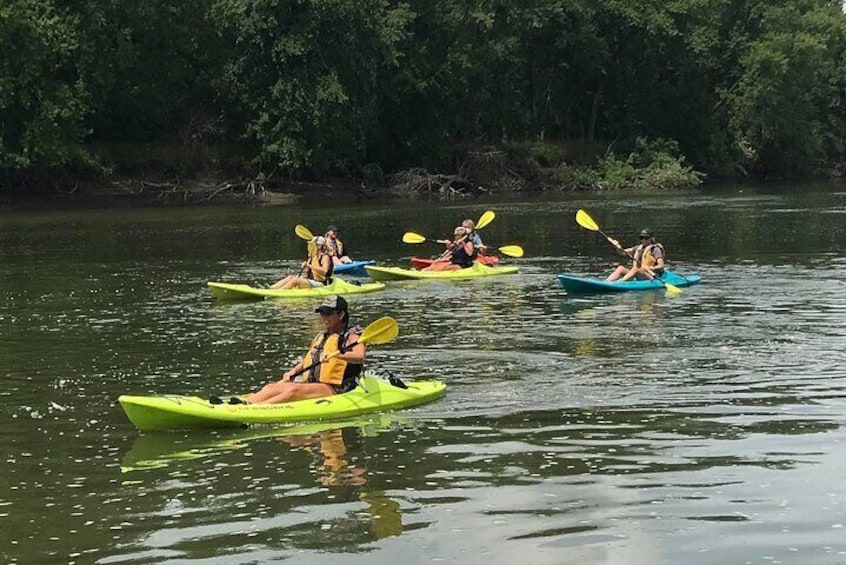 Kayak Rentals at Quarry Springs Outfitters