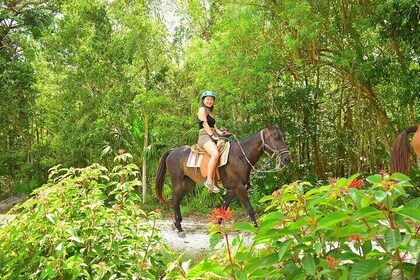 Horseback Riding plus quad bike, Cenote, Ziplines, and Lunch