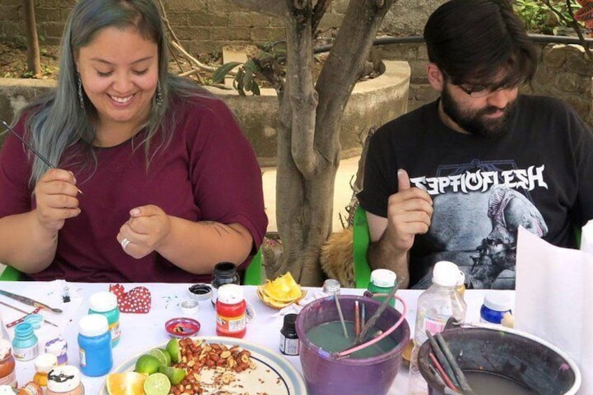 Painting Alebrijes is so much fun!