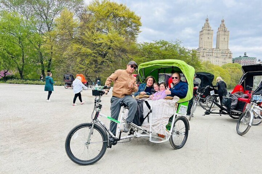 Central Park Pedicab Guided Tours