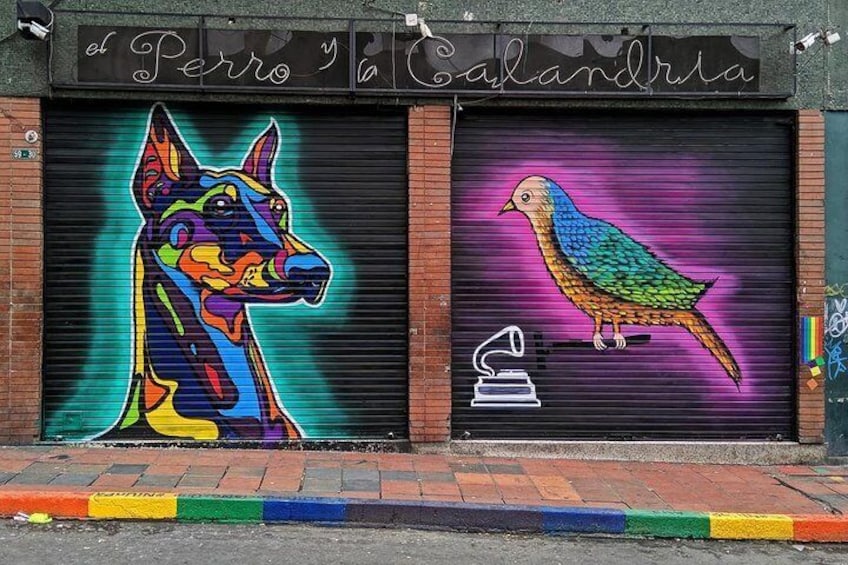 The dog and the calandria bar