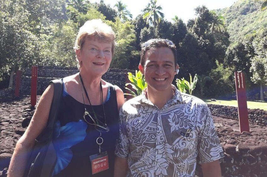 Archaelogical Marae Arahurahu
