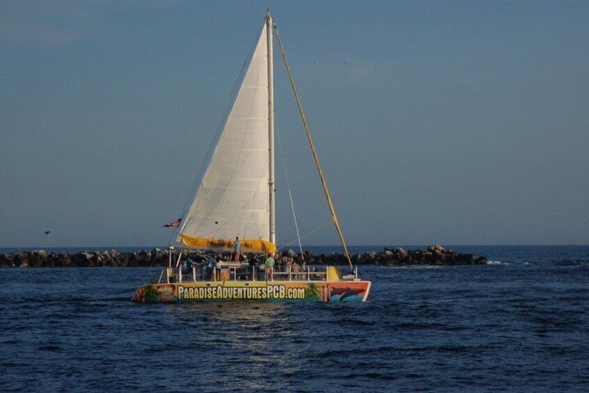 Panama City Beach Sunset Catamaran Sail on The Privateer