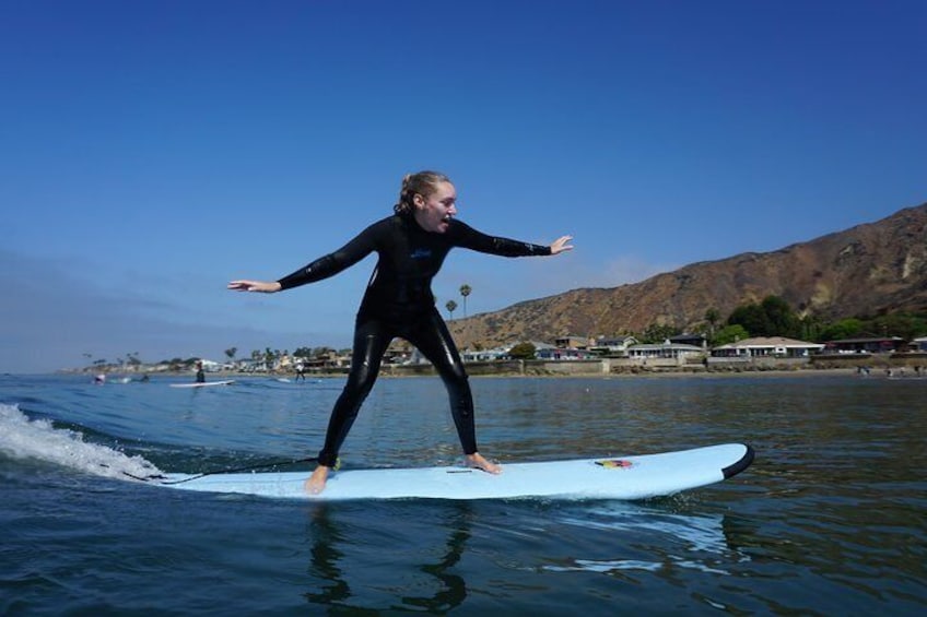 1-on-1 Private Surf Lesson in Santa Barbara