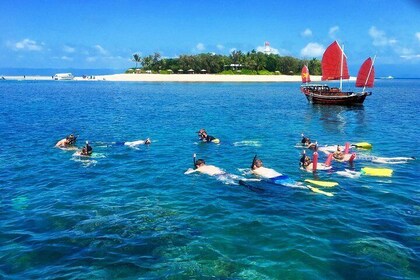 Low Island Snorkelling Private Charter Aboard Authentic Chinese Junk Boat