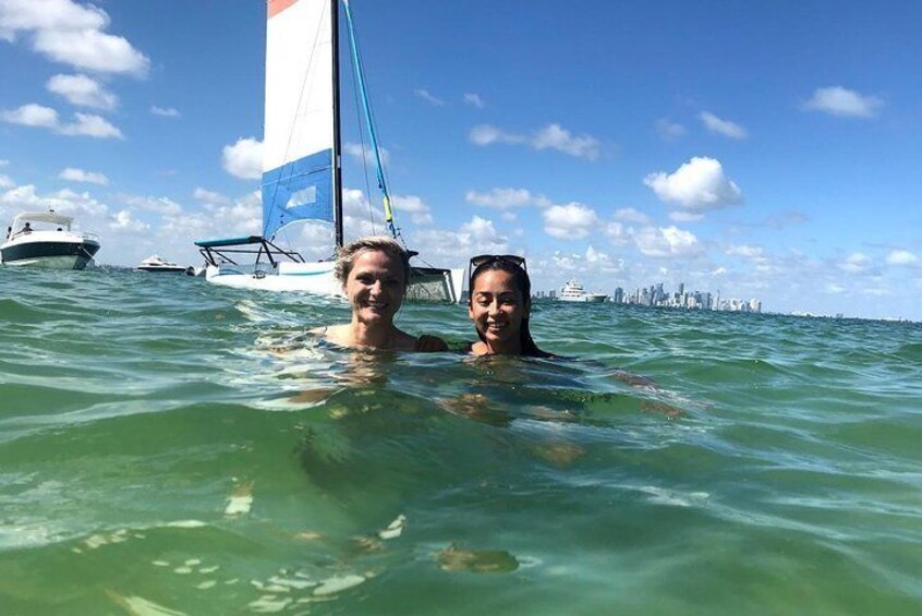 High tide at Nixon Sand bar