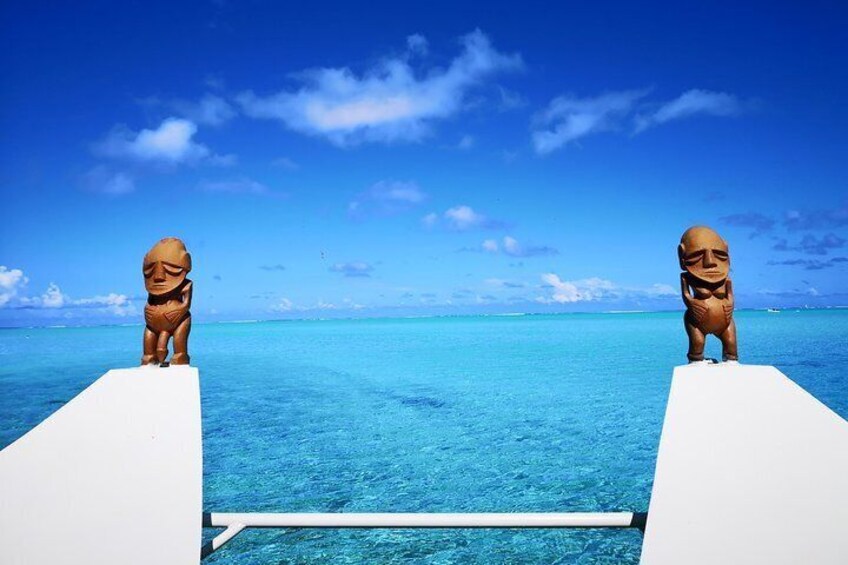 Bora Bora Lagoon Cruise Private Full Day Snorkeling on a Polynesian catamaran