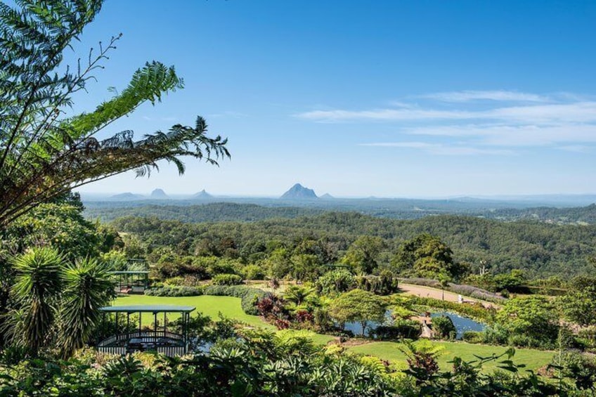 Over 18 gazebos and picnic areas throughout the gardens