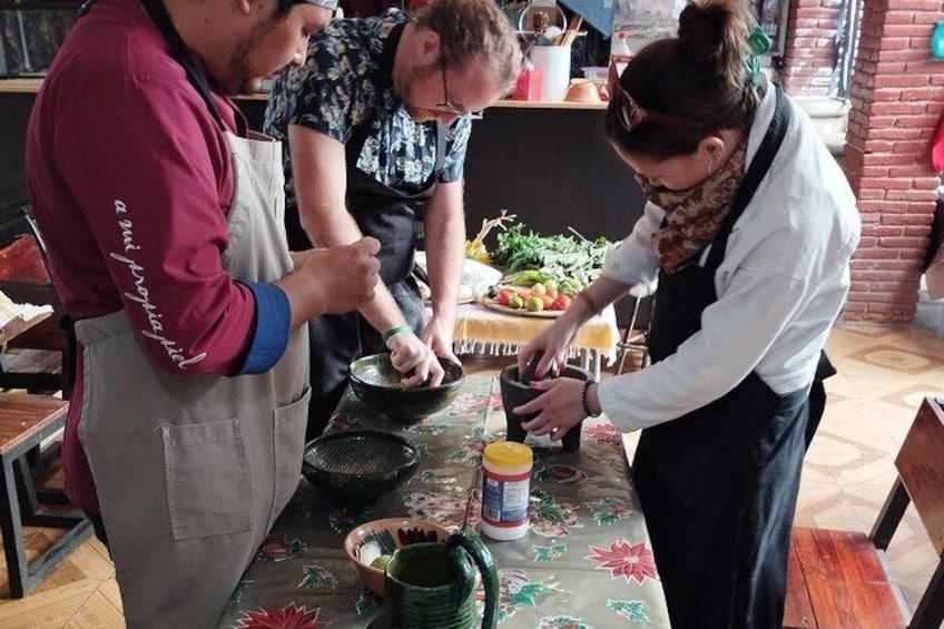 Oaxacan cooking class