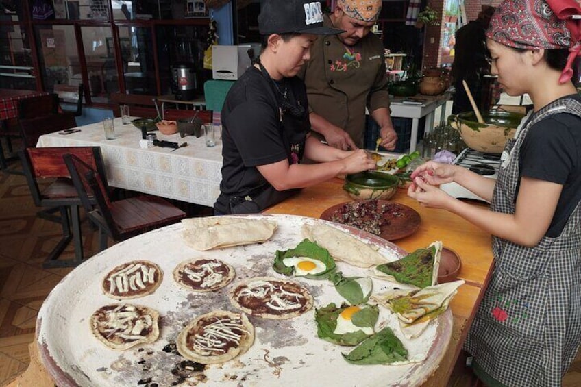 Oaxacan cooking class