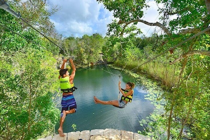 Discover and Descend on the Hidden Xenotes Tour From Cancun