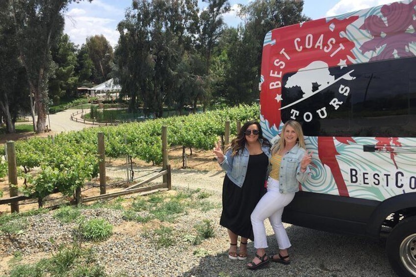 The Temecula Wine & Vine Tour -from OC & Anaheim