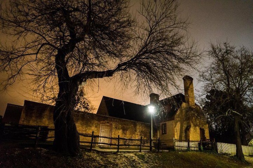 Unique ghost stories and hauntings of Williamsburg - Haunted Public Gaol in Colonial Williamsburg