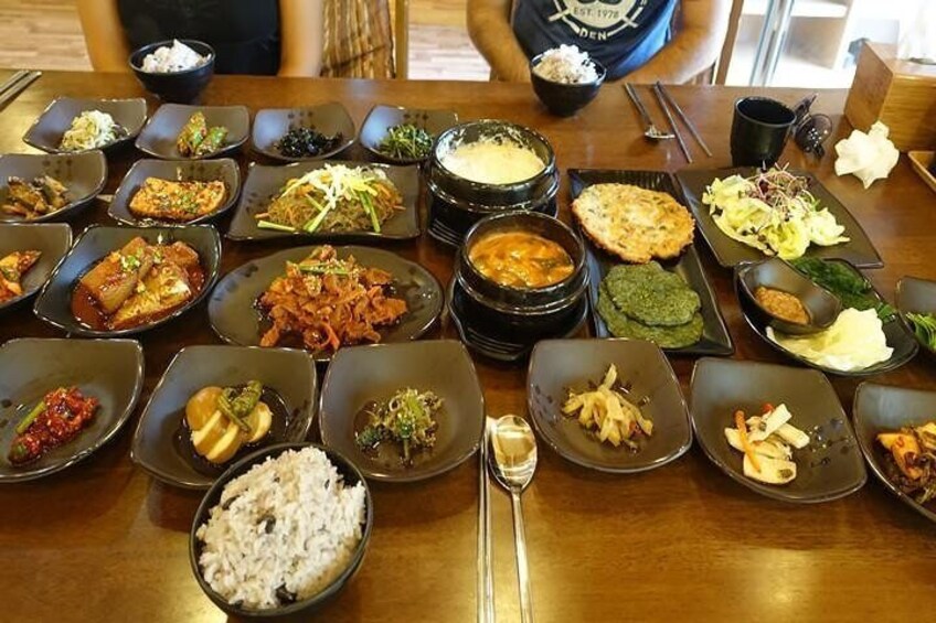Korean meal