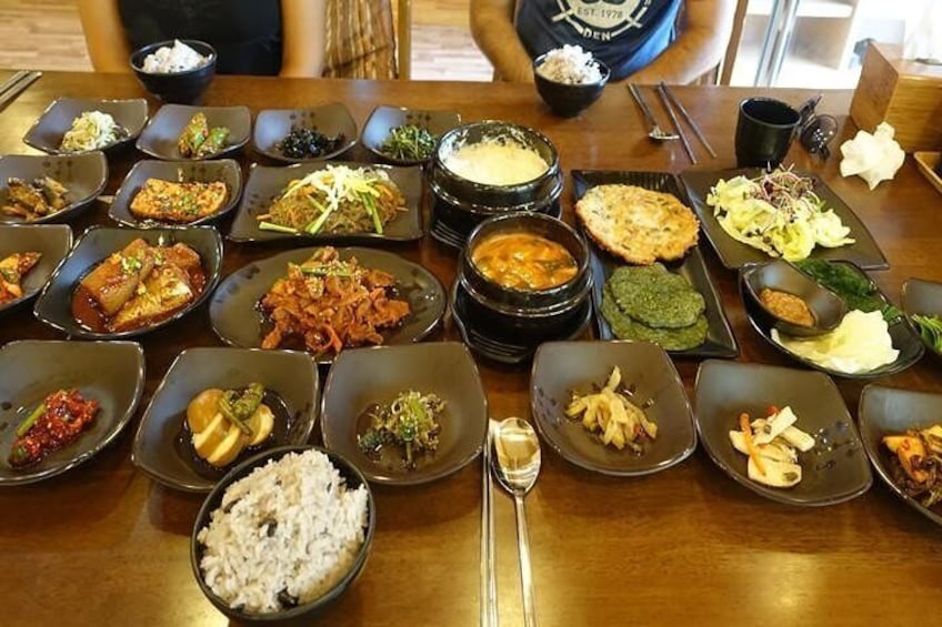 Korean meal