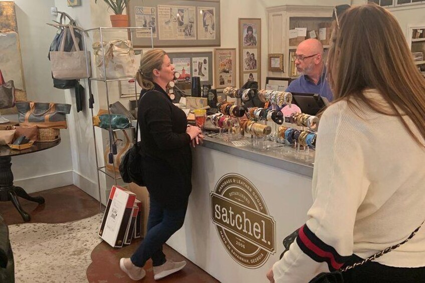 Sip n Shop Savannah Tour