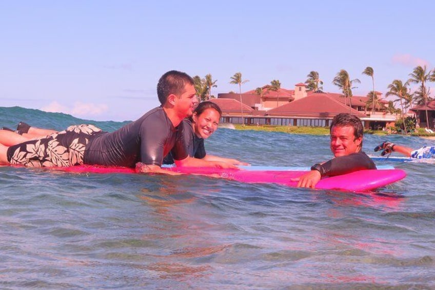 Kauai's Ultimate Semi-Private Surf Lesson