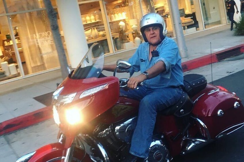 Driver and narrator Manuel spots Jay Leno in Beverly Hills!