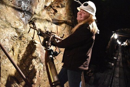 Real Gold Mine Tour med, guldvaskning och mer