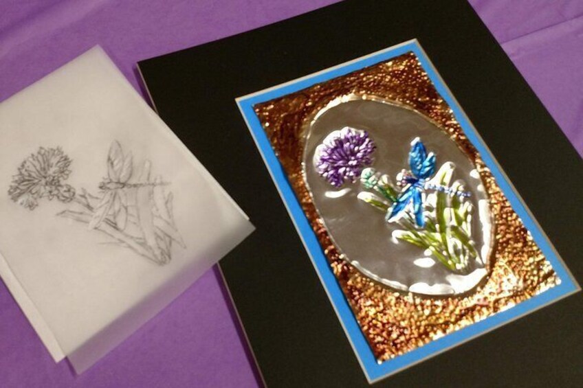 Metal Embossing Class in Estes Park