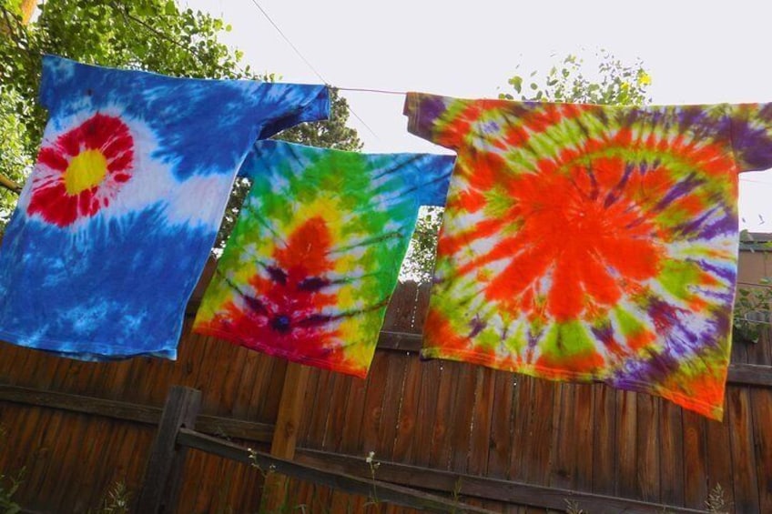 Tie-Dye Friday Art Class in Estes Park